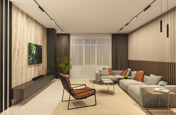 Трековый светильник Smart Linear DK8018-BK