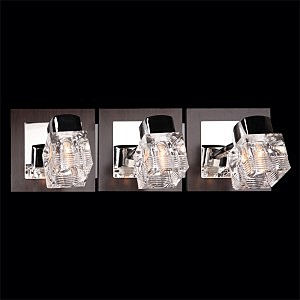 Светильник спот 20140 20140/3 хром/венге