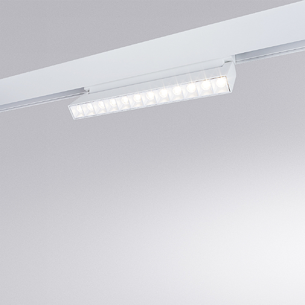 Трековый светильник Linea A4638PL-1WH
