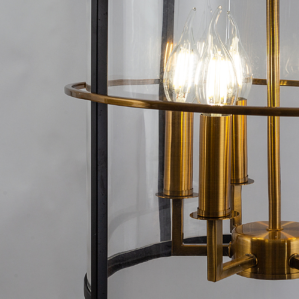 Подвесная люстра Megrez A7010SP-6BK