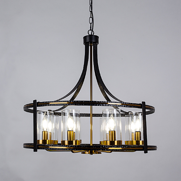 Подвесная люстра Avior A7011SP-8BK