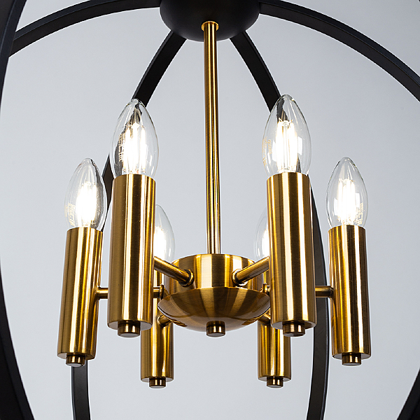 Подвесная люстра Castula A7013SP-6BK