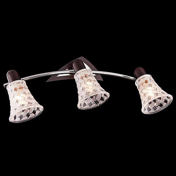 Светильник спот 20032 20032/3 хром/венге