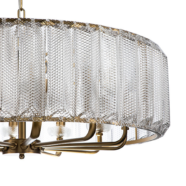 Подвесная люстра Piroet 12011/12P Brass V000053