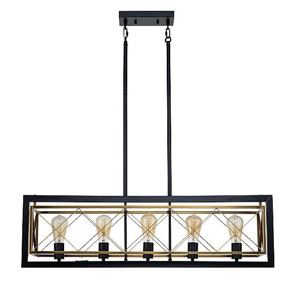 Подвесная люстра Era 10003/5R Black V000067