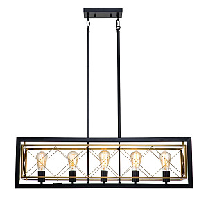 Подвесная люстра Era 10003/5R Black V000067