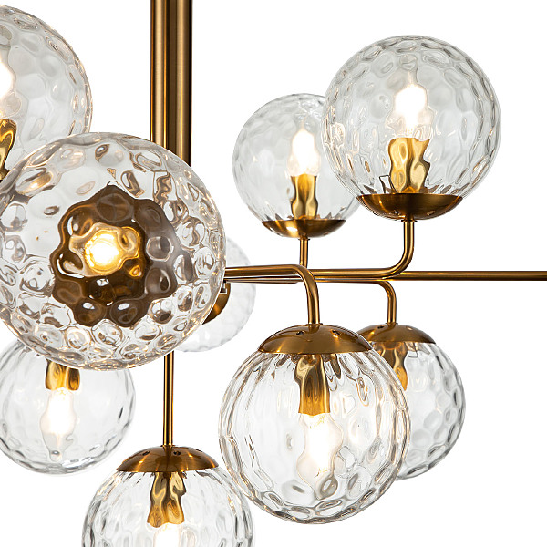 Люстра на штанге Cocoon 11008/13P Brass V000121