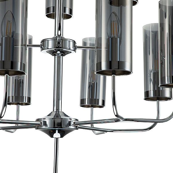 Люстра на штанге Balletto 13014/12R Chrome V000259