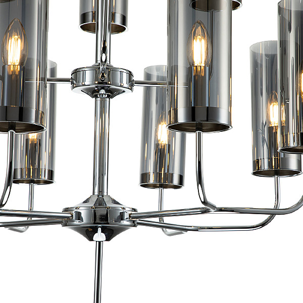 Люстра на штанге Balletto 13014/12R Chrome V000259