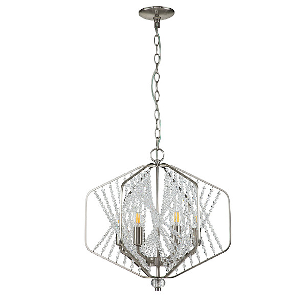 Подвесная люстра Ballo 12004/6P Nickel V000276