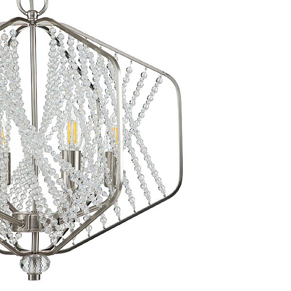 Подвесная люстра Ballo 12004/6P Nickel V000276