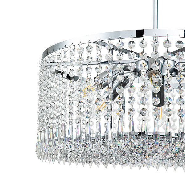 Люстра на штанге Sfarzo 12005/6R Chrome V000278