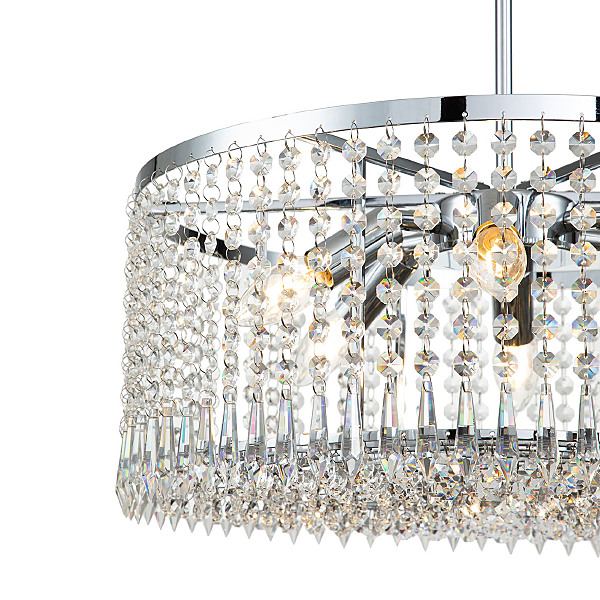 Люстра на штанге Sfarzo 12005/6R Chrome V000278