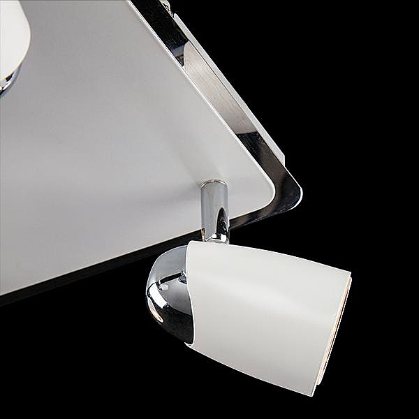 Светильник спот 20021 20021/4 хром/белый