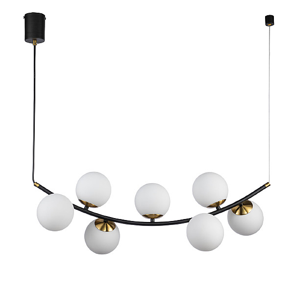 Подвесная люстра Nuvole 11002/7P Black V000087