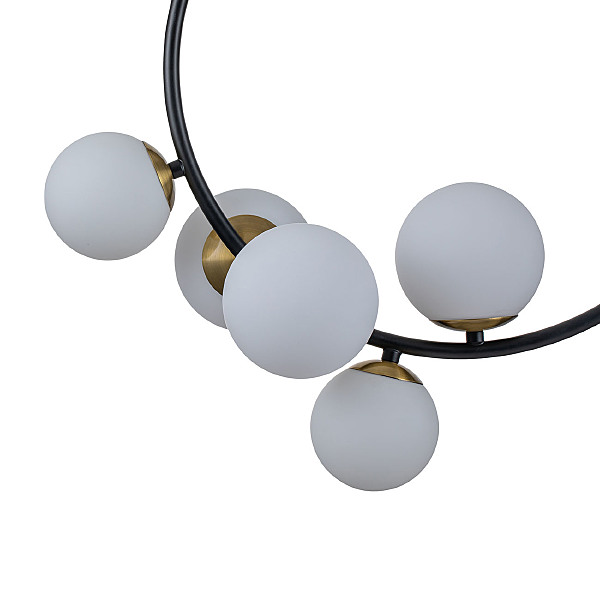 Подвесная люстра Nuvole 11002/6P Black V000088