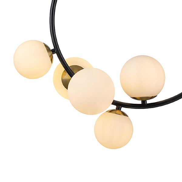 Подвесная люстра Nuvole 11002/6P Black V000088