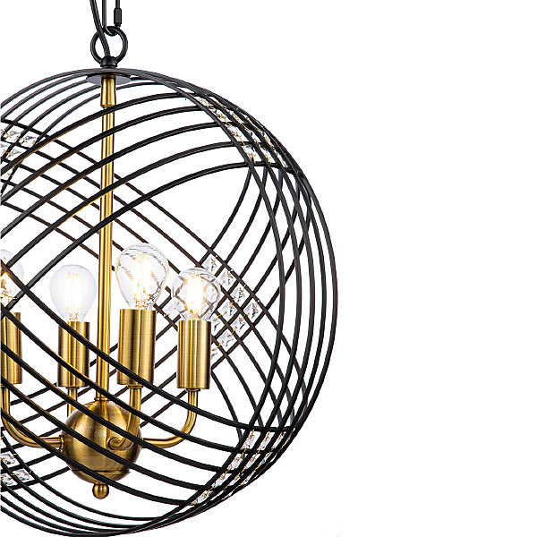 Подвесная люстра Fresco 10001/4P Black V000102