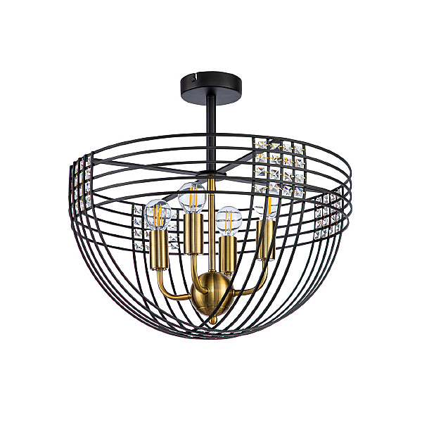 Потолочная люстра Fresco 10001/4C Black V000104