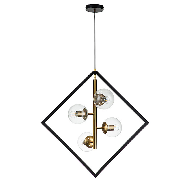 Подвесная люстра Faccetta 13005/A/4P Black V000106