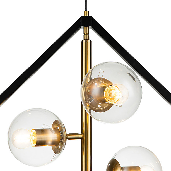 Подвесная люстра Faccetta 13005/A/4P Black V000106