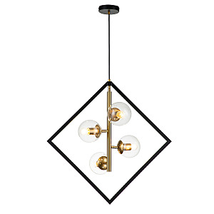 Подвесная люстра Faccetta 13005/A/4P Black V000106