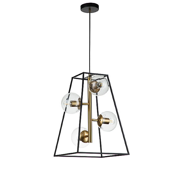 Подвесная люстра Faccetta 13005/B/4P Black V000107