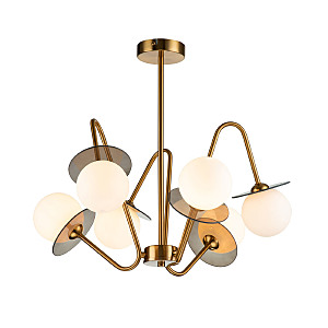 Потолочная люстра Jazz 11020/6R Brass V000165