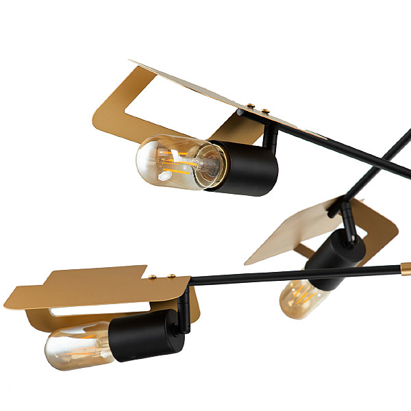 Люстра на штанге Severo 10004/6R Black V000174