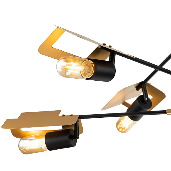 Люстра на штанге Severo 10004/6R Black V000174