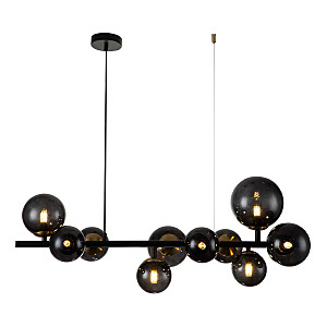 Подвесная люстра Molecola 11018/10P Black V000196