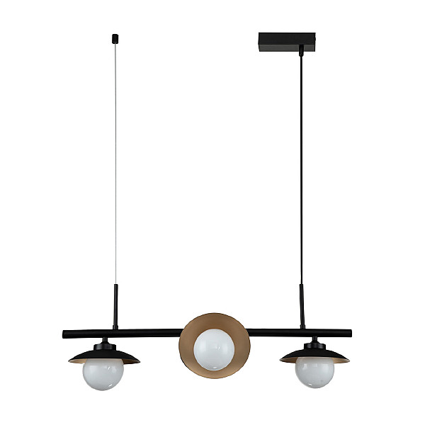 Светильник подвесной Corazza 10015/4P Black V000281