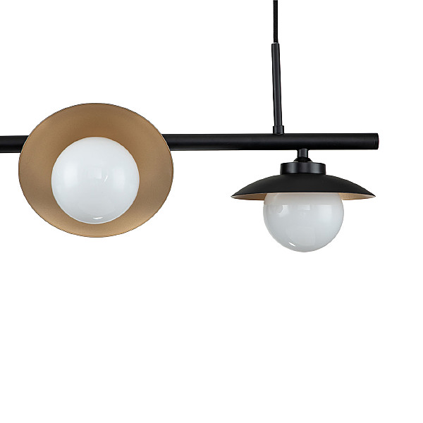 Светильник подвесной Corazza 10015/4P Black V000281