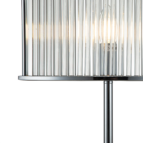 Настольная лампа Corsetto 12003/1T Chrome V000080