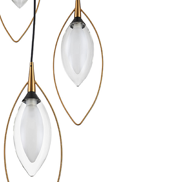 Светильник подвесной Fiore 13001/3P Black V000143