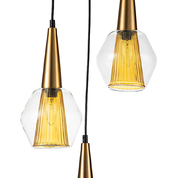 Светильник подвесной Narciso 13002/3P Black V000145