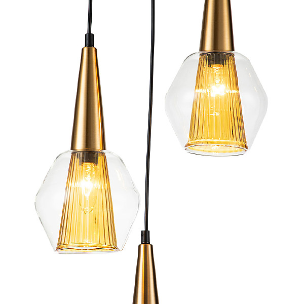 Светильник подвесной Narciso 13002/3P Black V000145