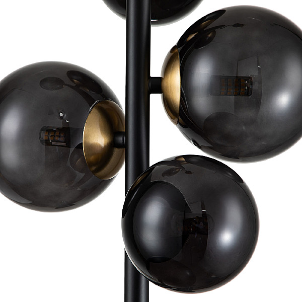 Подвесная люстра Molecola 11018/6P Black V000197