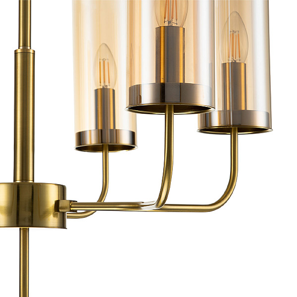 Люстра на штанге Balletto 13014/6R Brass V000252