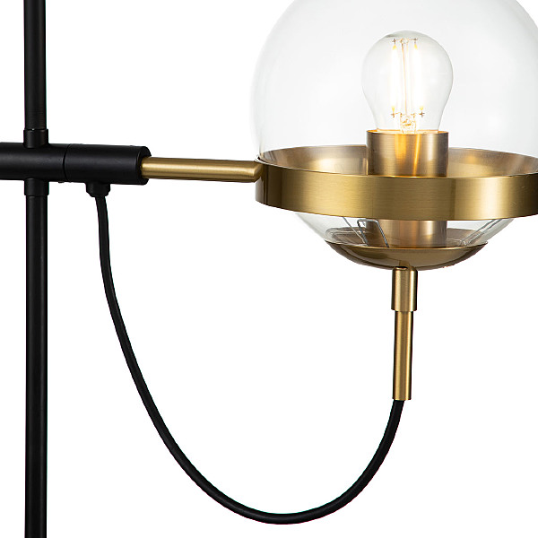 Настольная лампа Faccetta 13005/1T Bronze V000109