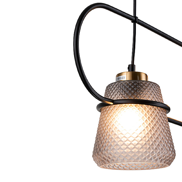 Светильник подвесной Astratto 11016/2P Black V000157