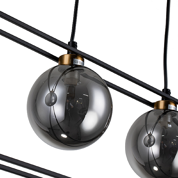 Светильник подвесной Spazio 11017/3P Black V000162