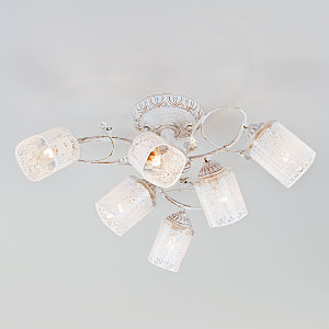 Потолочная люстра Francisco 30053/6 белый с золотом