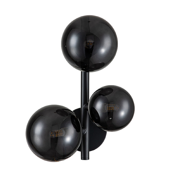 Настенное бра Molecola 11018/3W Black V000198