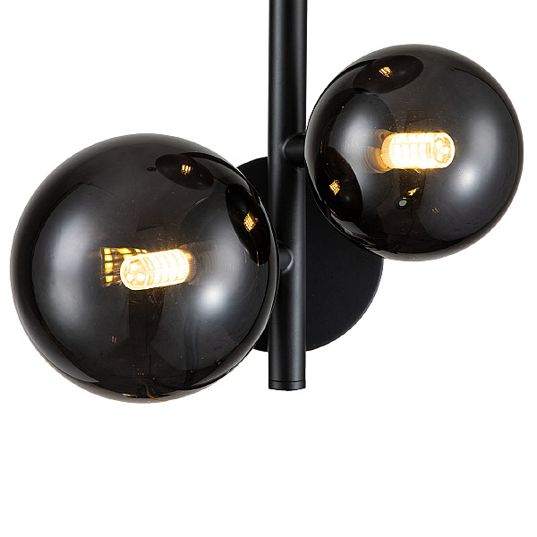 Настенное бра Molecola 11018/3W Black V000198