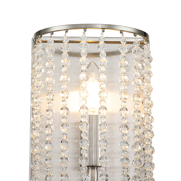 Настенное бра Ballo 12004/2W Nickel V000277