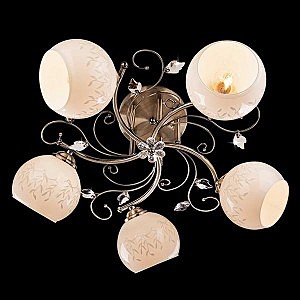 Потолочная люстра 30006 30006/5 античная бронза