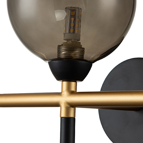 Настенное бра Piano 11021/1W Smoke V000170