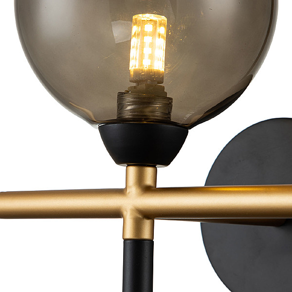 Настенное бра Piano 11021/1W Smoke V000170