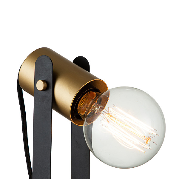 Настольная лампа Animo 10007/B/1T Black V000179